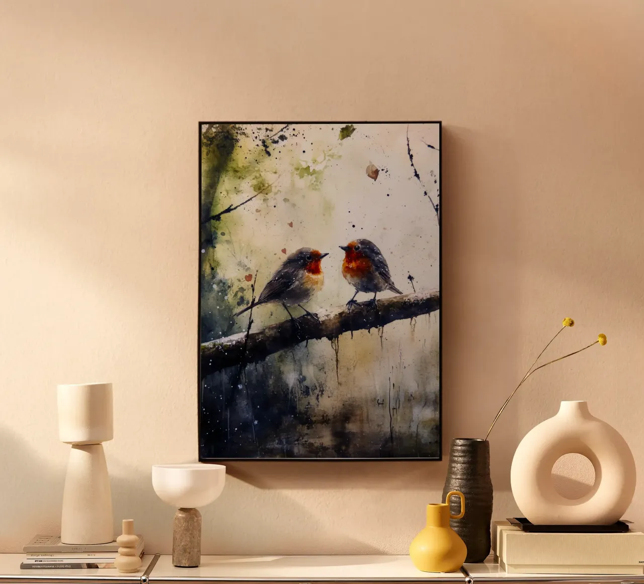 Uccelli passeri plexiglass da Justyna Jaszke JBJart