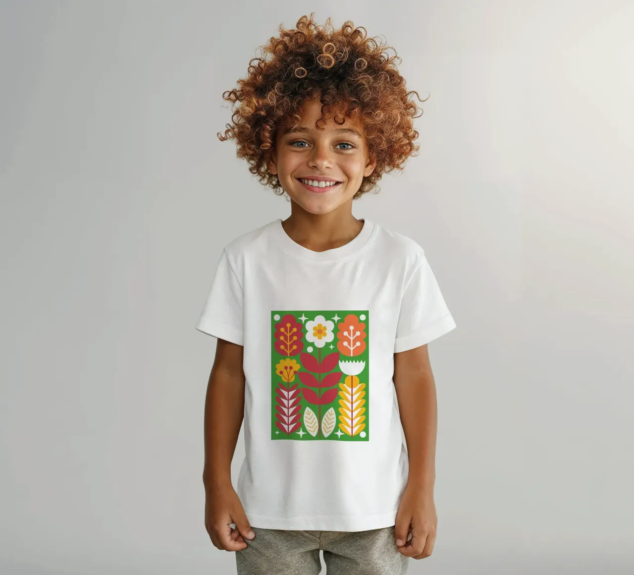 Fiori belli t-shirt bambini da FLOWER PLACE SHOP