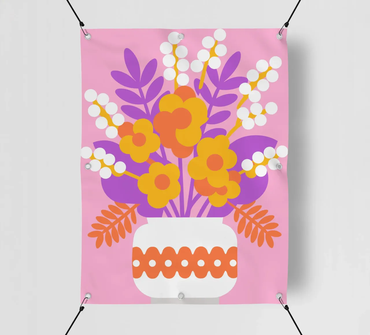 Fiori in vaso telo in pvc da FLOWER PLACE SHOP