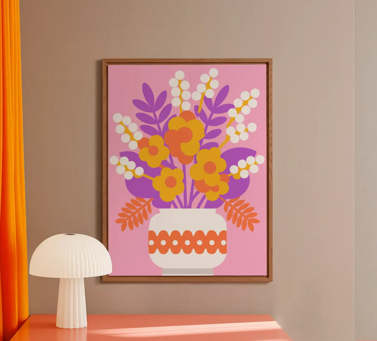 Fiori in vaso alluminio dibond da FLOWER PLACE SHOP