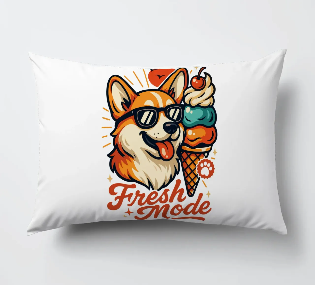 Gelato Corgi Fresh Mode cuscino da LM2KONE