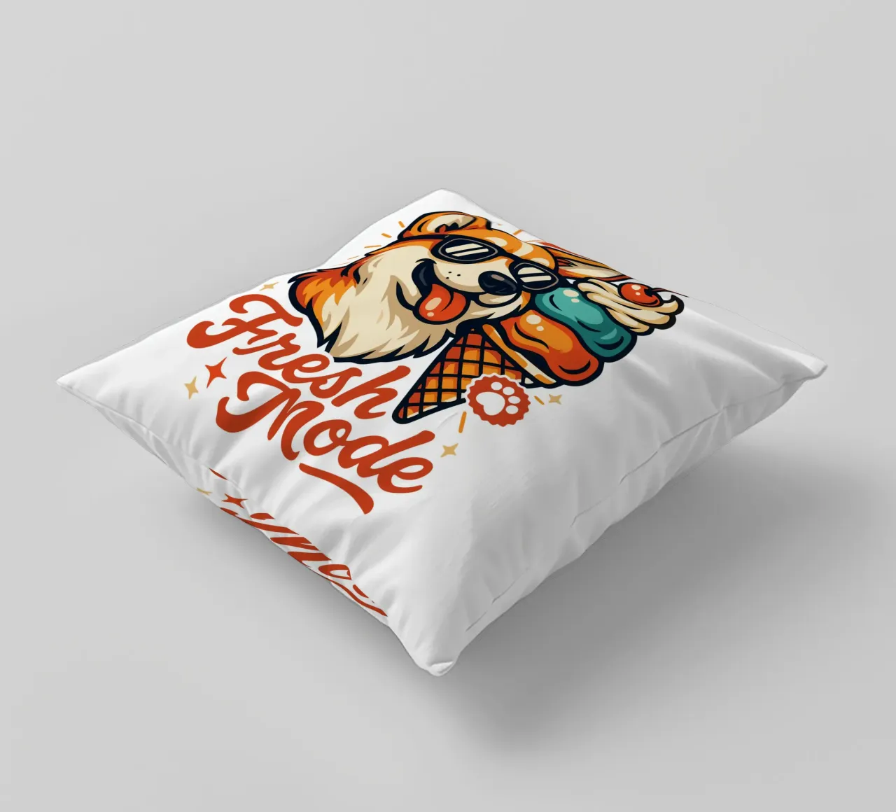 Gelato Corgi Fresh Mode cuscino da LM2KONE