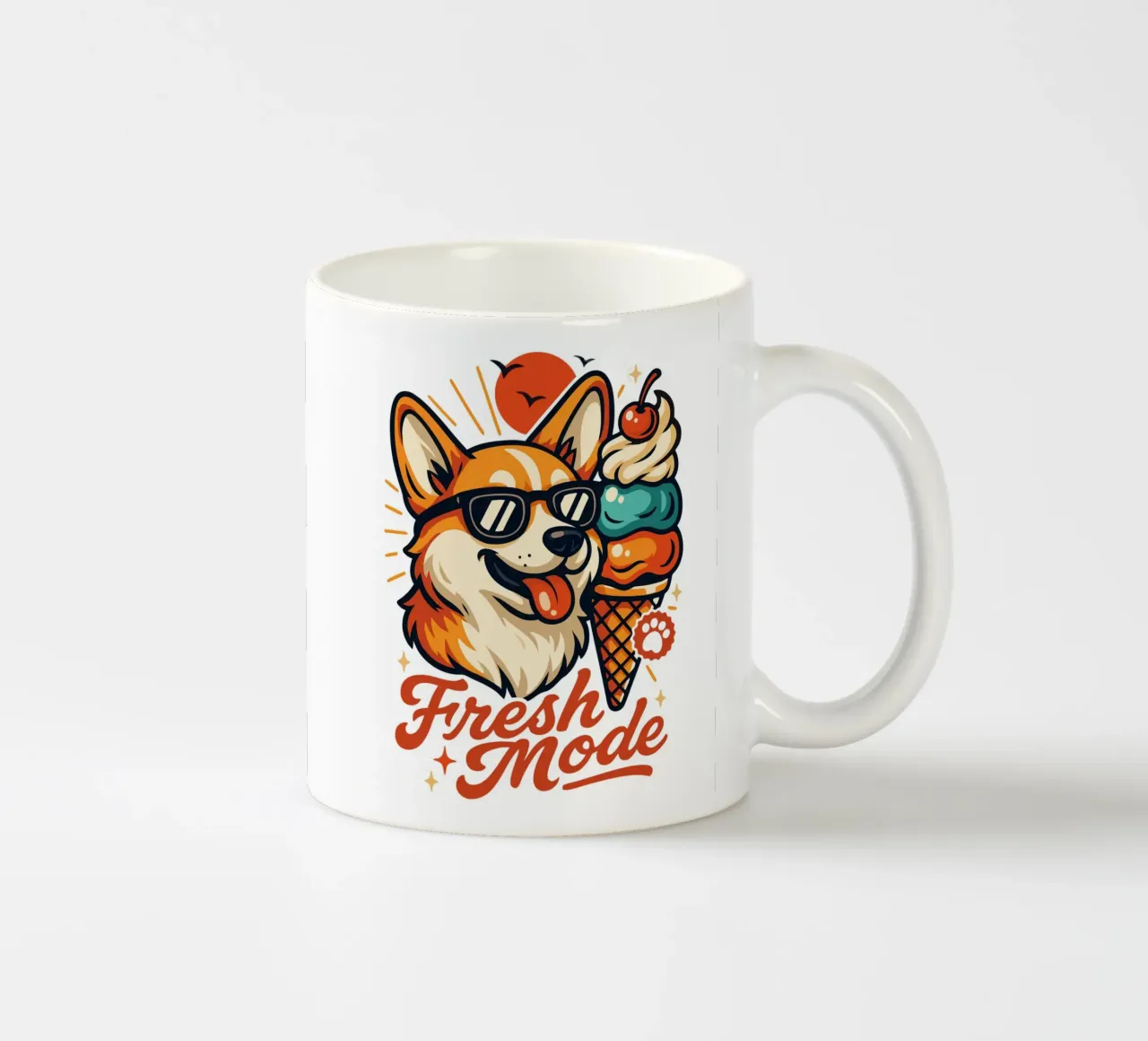 Gelato Corgi Fresh Mode tazza in ceramica da LM2KONE