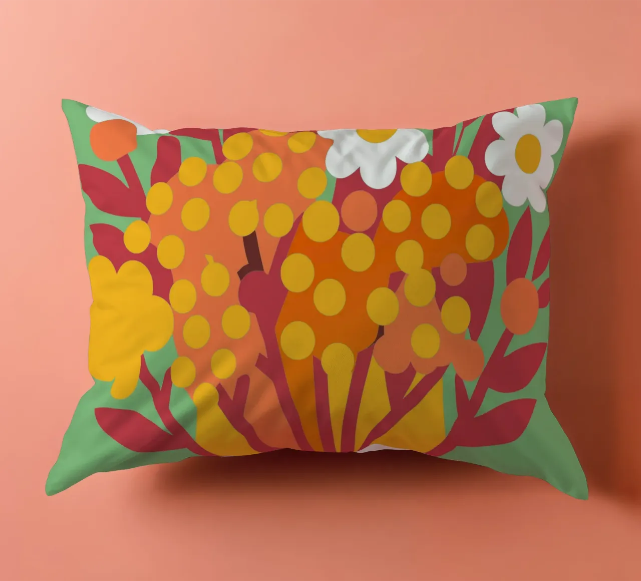 Fiori in vaso cuscino da FLOWER PLACE SHOP