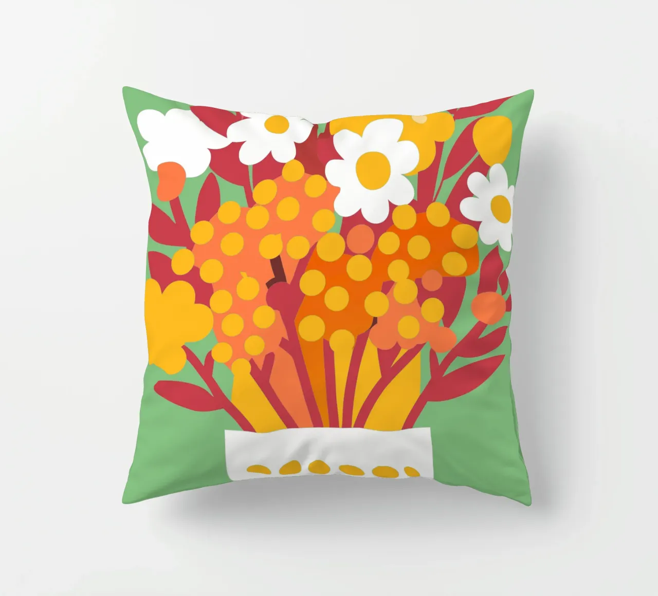 Fiori in vaso cuscino da FLOWER PLACE SHOP