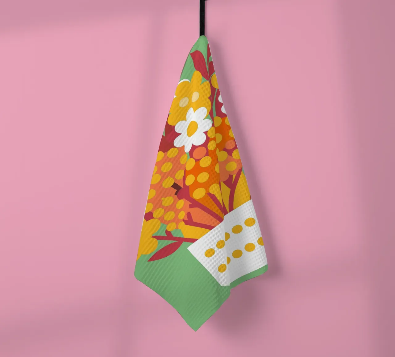 Fleurs dans un vase torchon de FLOWER PLACE SHOP