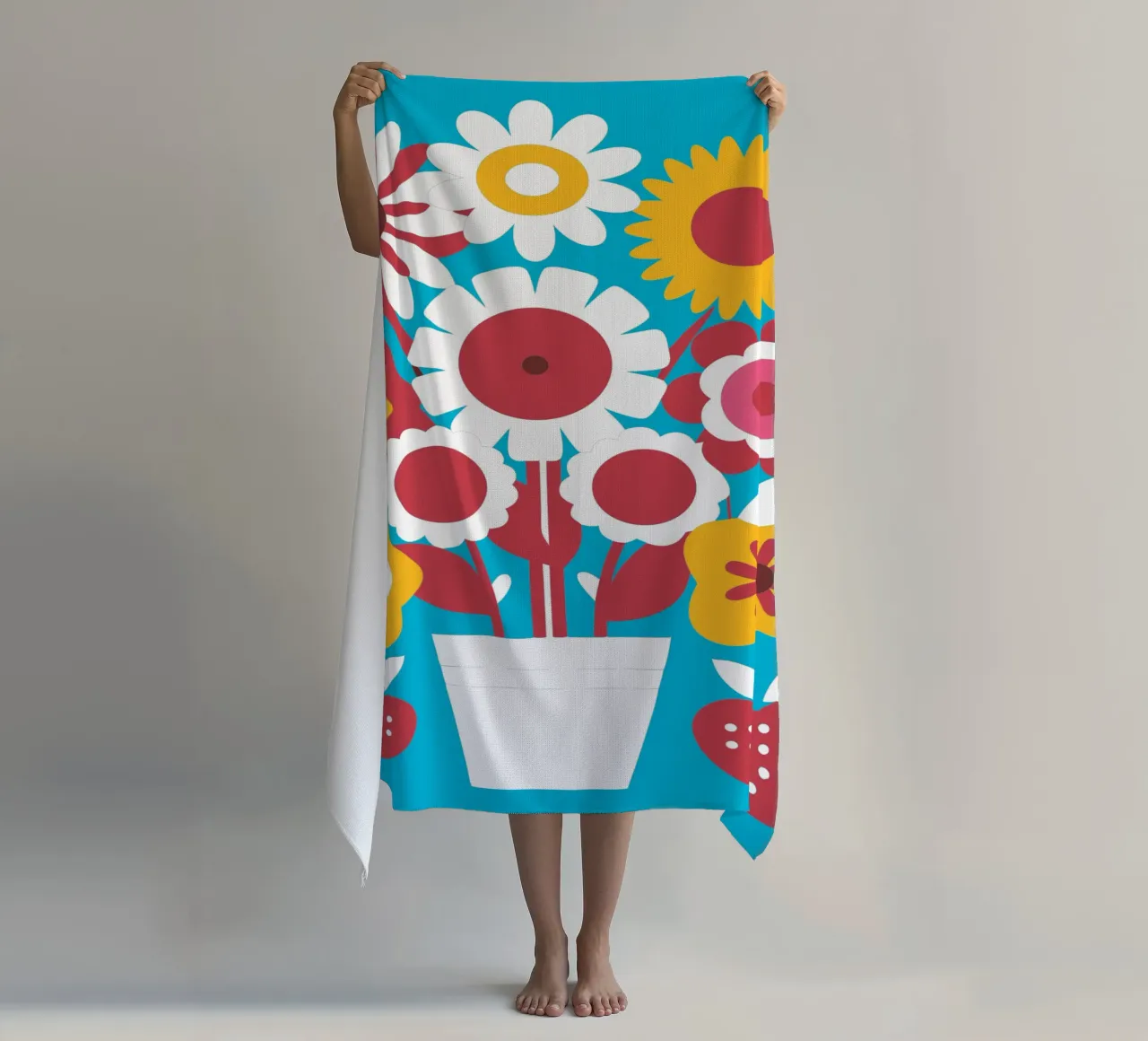 Fiori in vaso telo mare da FLOWER PLACE SHOP
