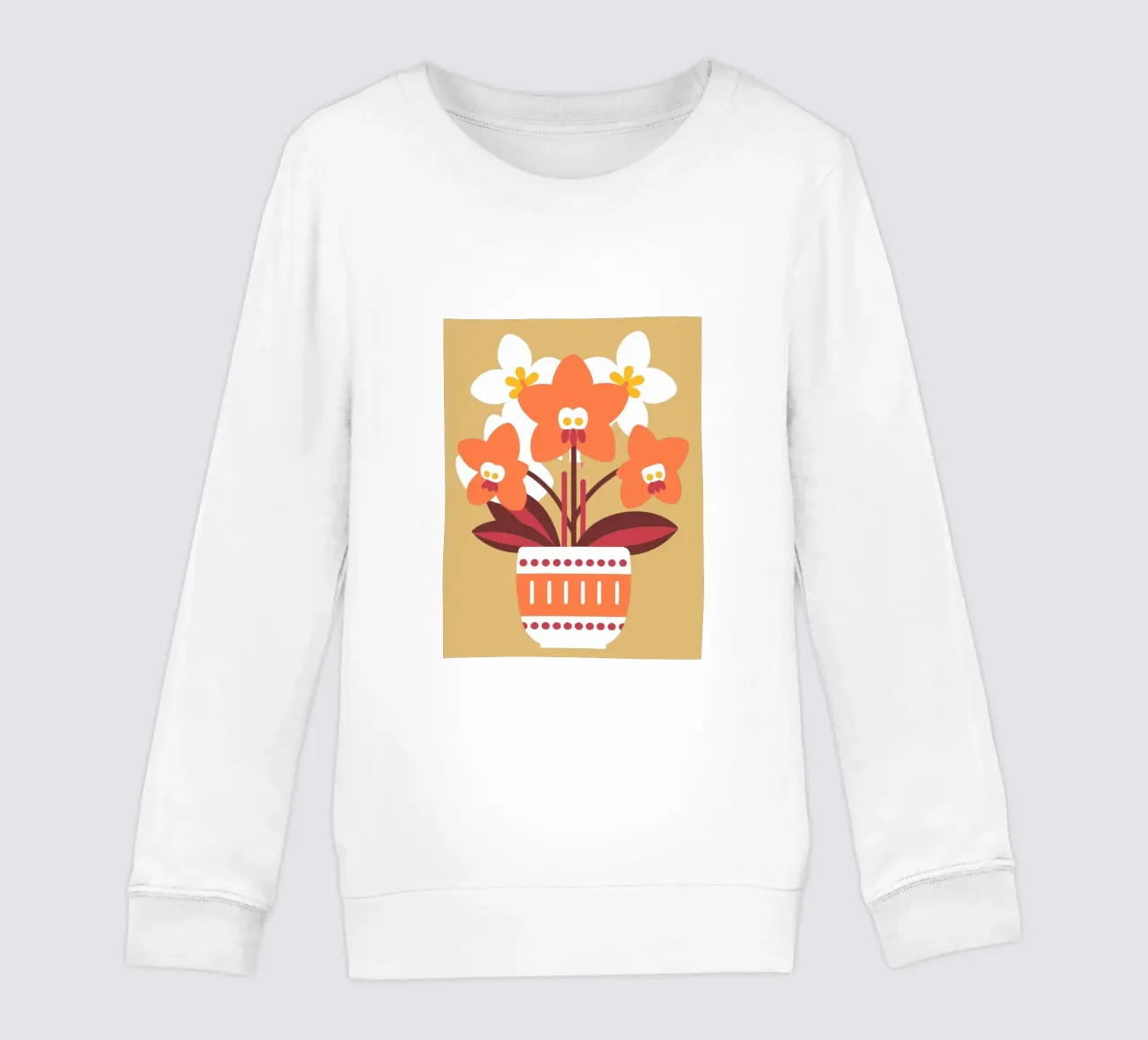 Orchidea in vaso felpa bambino da FLOWER PLACE SHOP