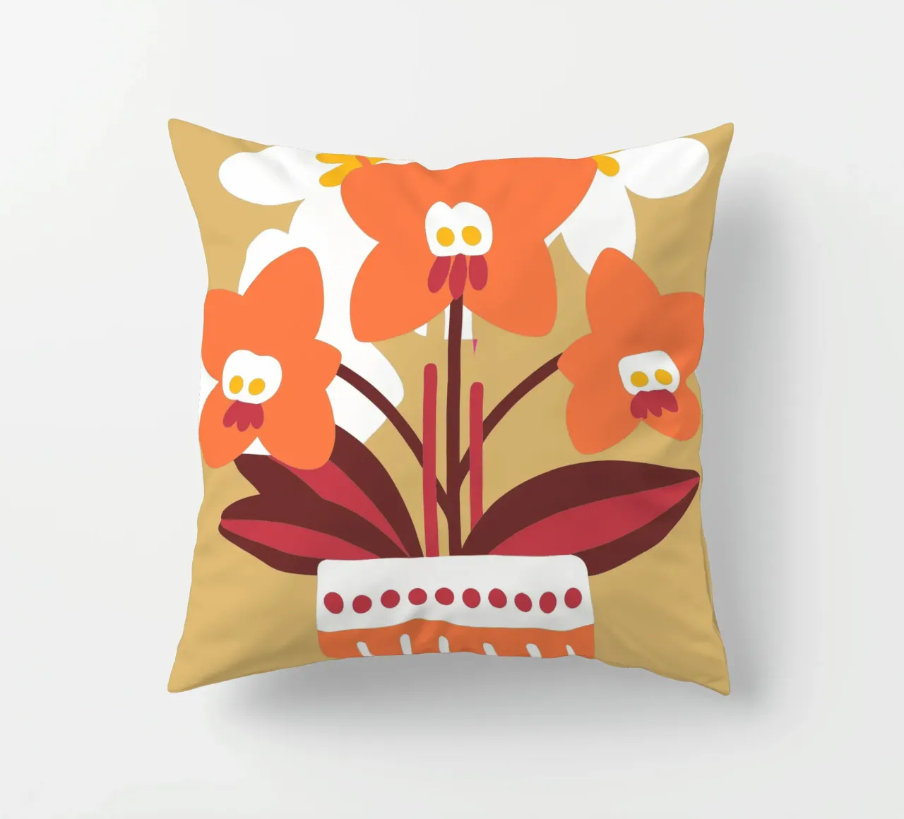 Orchidea in vaso cuscino da FLOWER PLACE SHOP