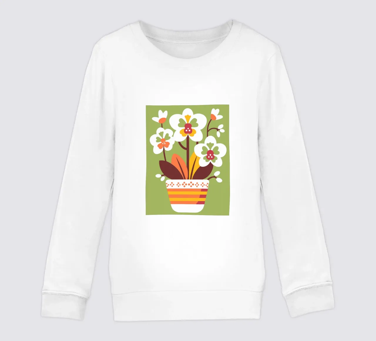 Orchidea in vaso felpa bambino da FLOWER PLACE SHOP