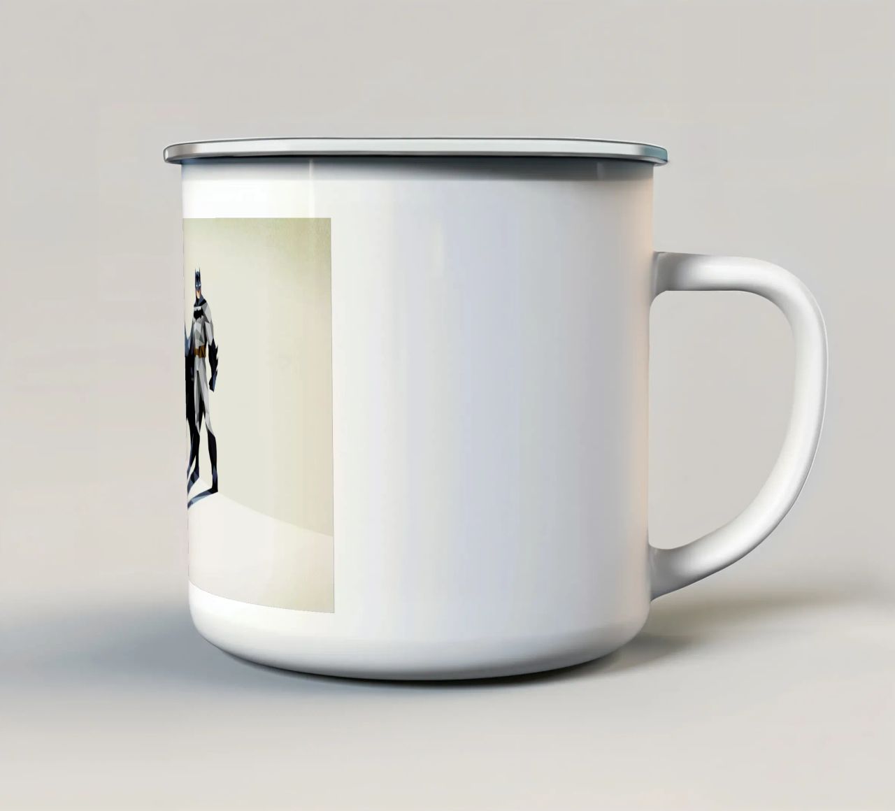 Super Shadows Dark Knight tazza in smalto da Jason Ratliff