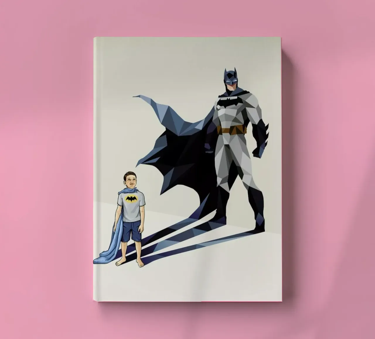 Super Shadows Dark Knight notebook by Jason Ratliff
