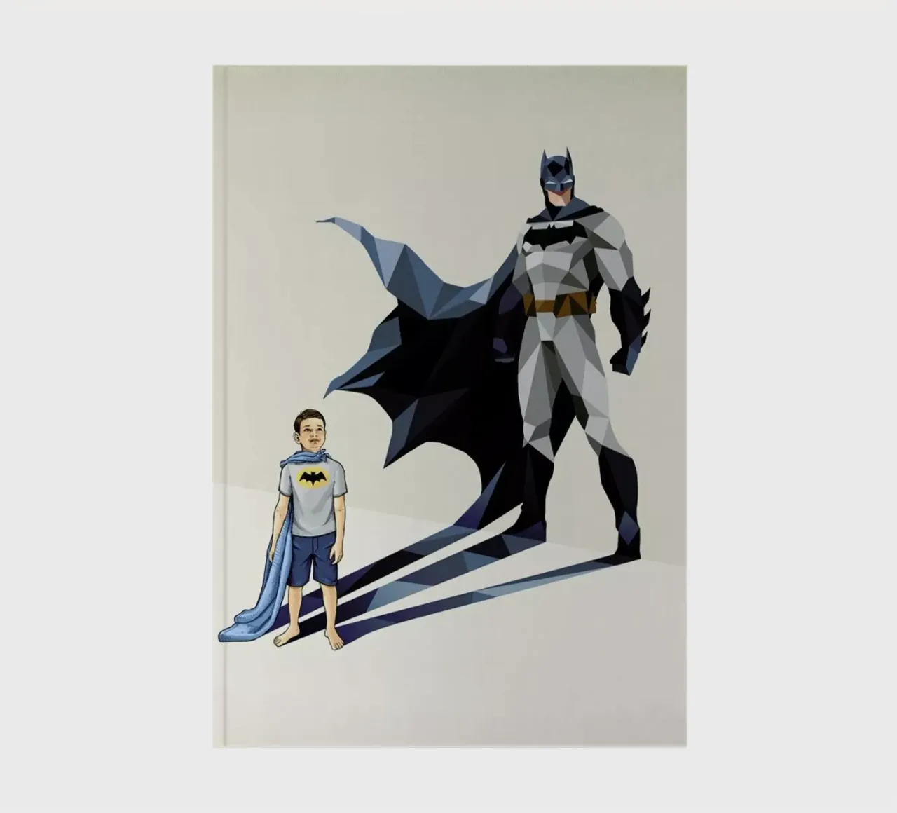 Super Shadows Dark Knight notebook by Jason Ratliff