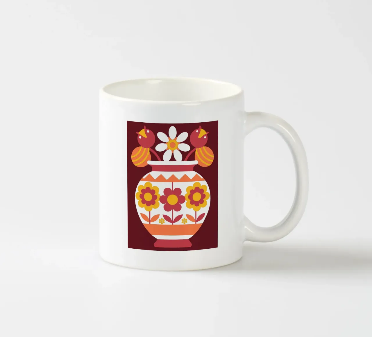 Fiori in vaso tazza in ceramica da FLOWER PLACE SHOP