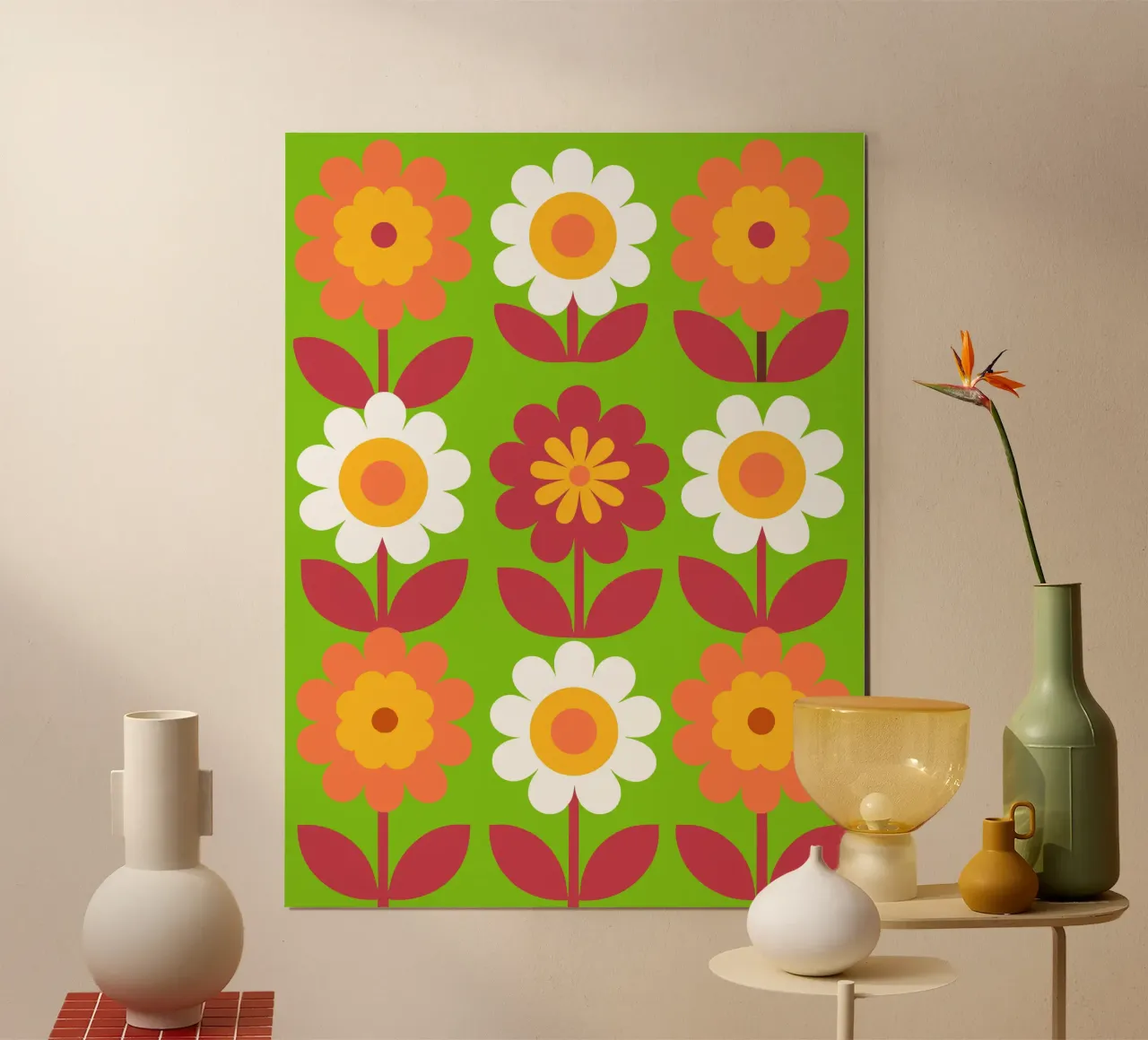 Fiore Pettern poster da FLOWER PLACE SHOP