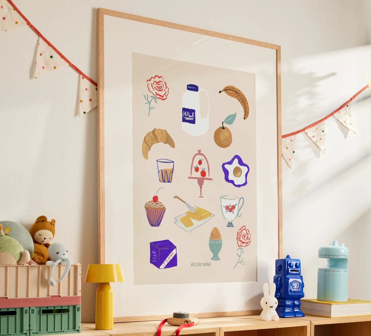 Breakfast Club poster by Atelier Mave