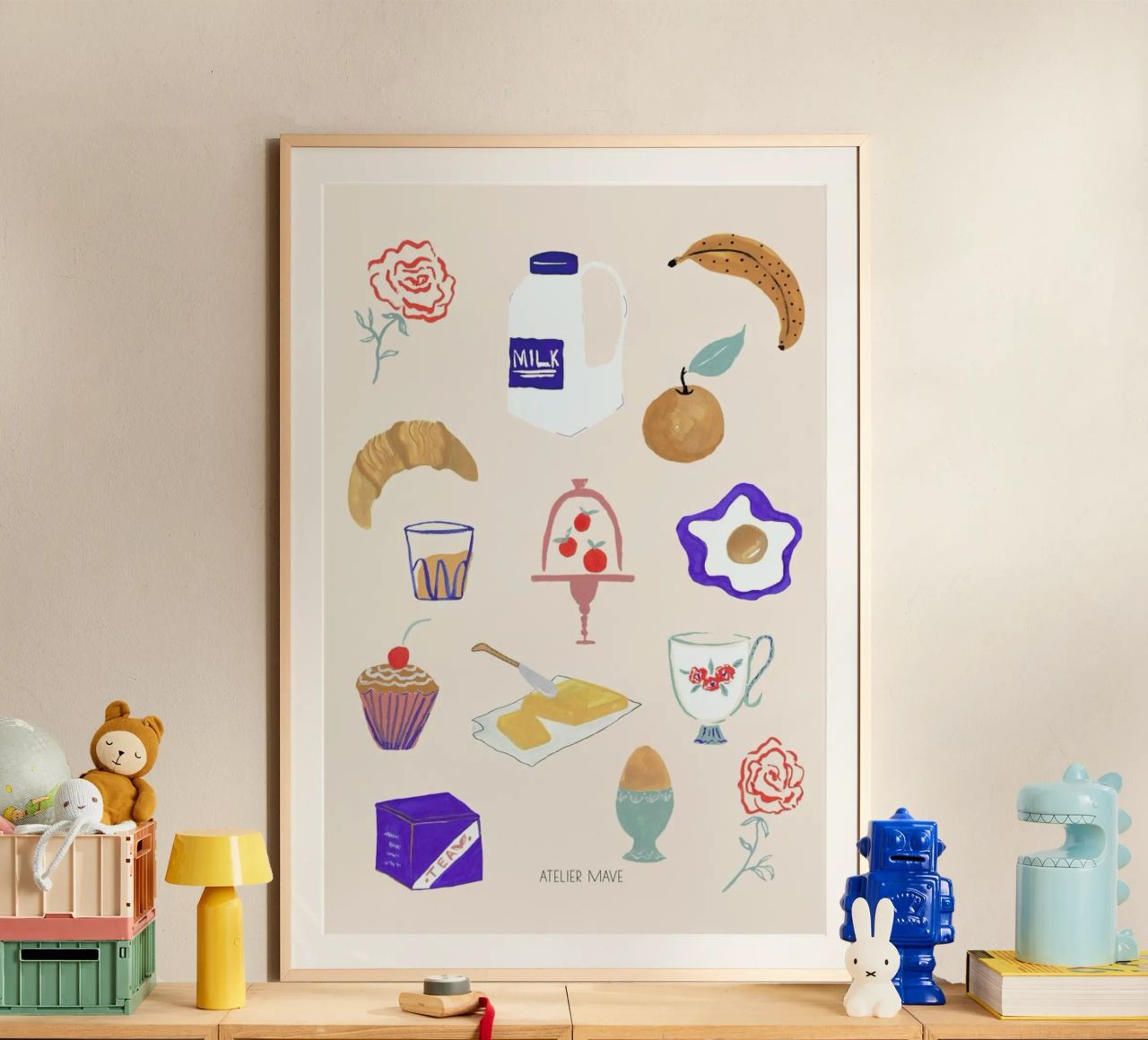 Breakfast Club poster by Atelier Mave