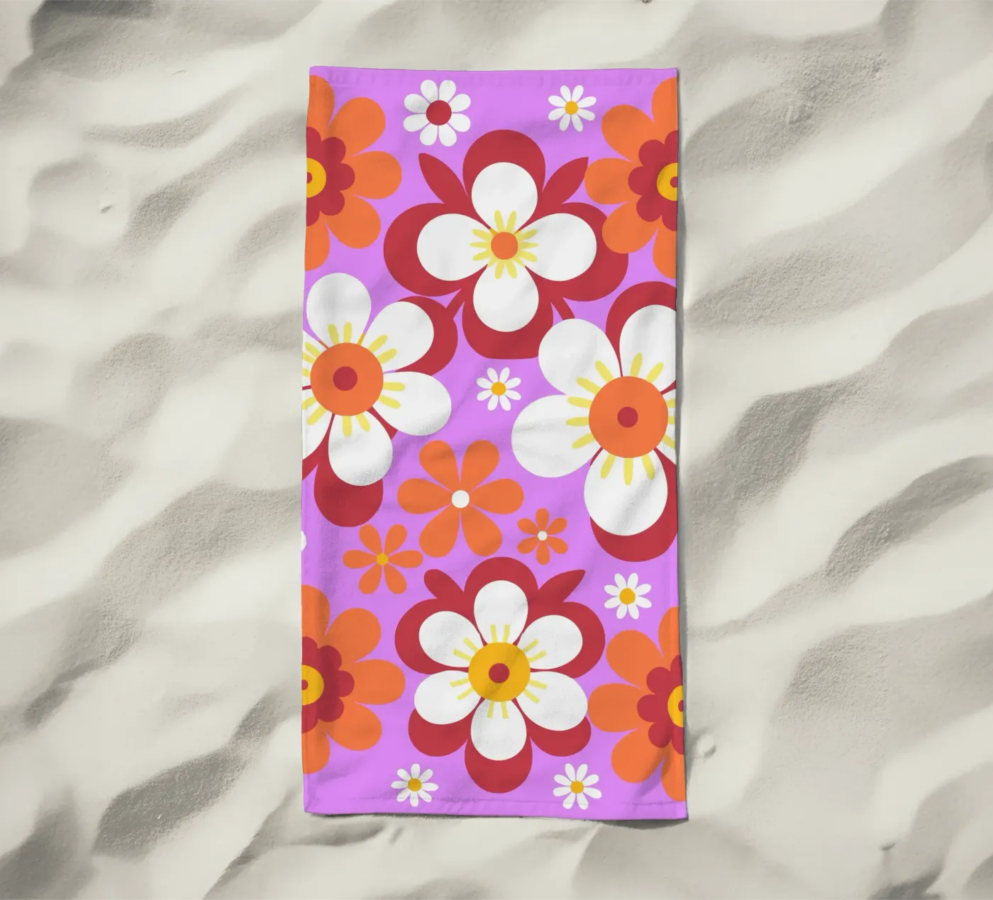 Fiore Pettern telo mare da FLOWER PLACE SHOP