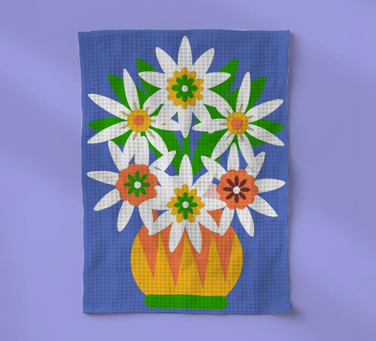 Fleurs dans un vase torchon de FLOWER PLACE SHOP