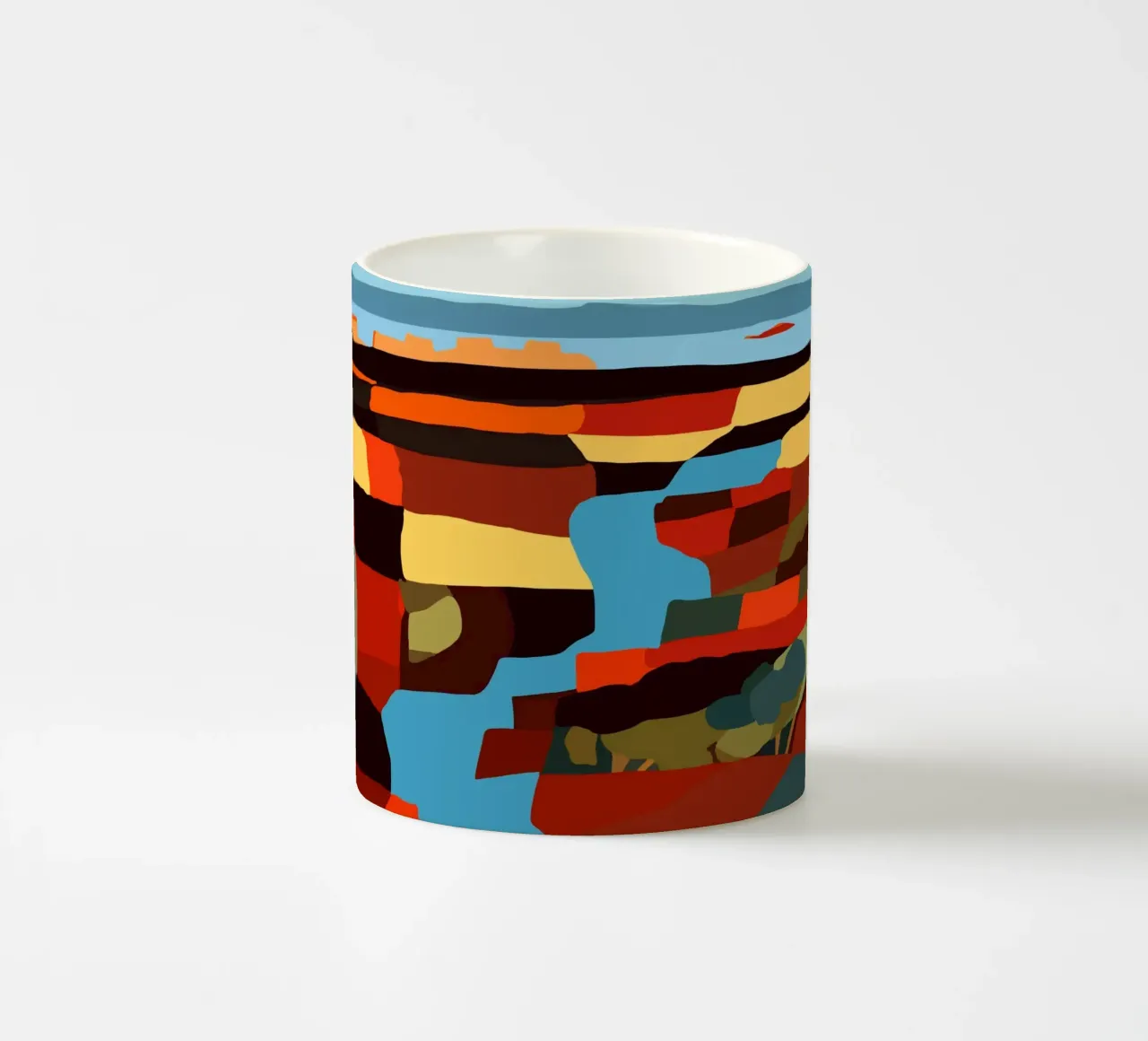 Plein di molti colori tazza in ceramica da Little Dean