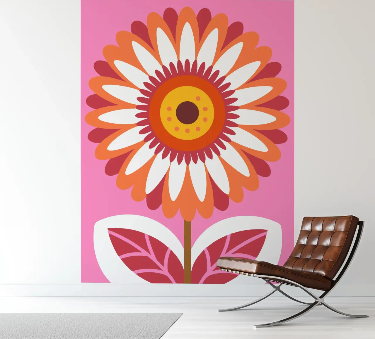 Sunflowers in a Vase photo wallpaper by FLOWER PLACE SHOP