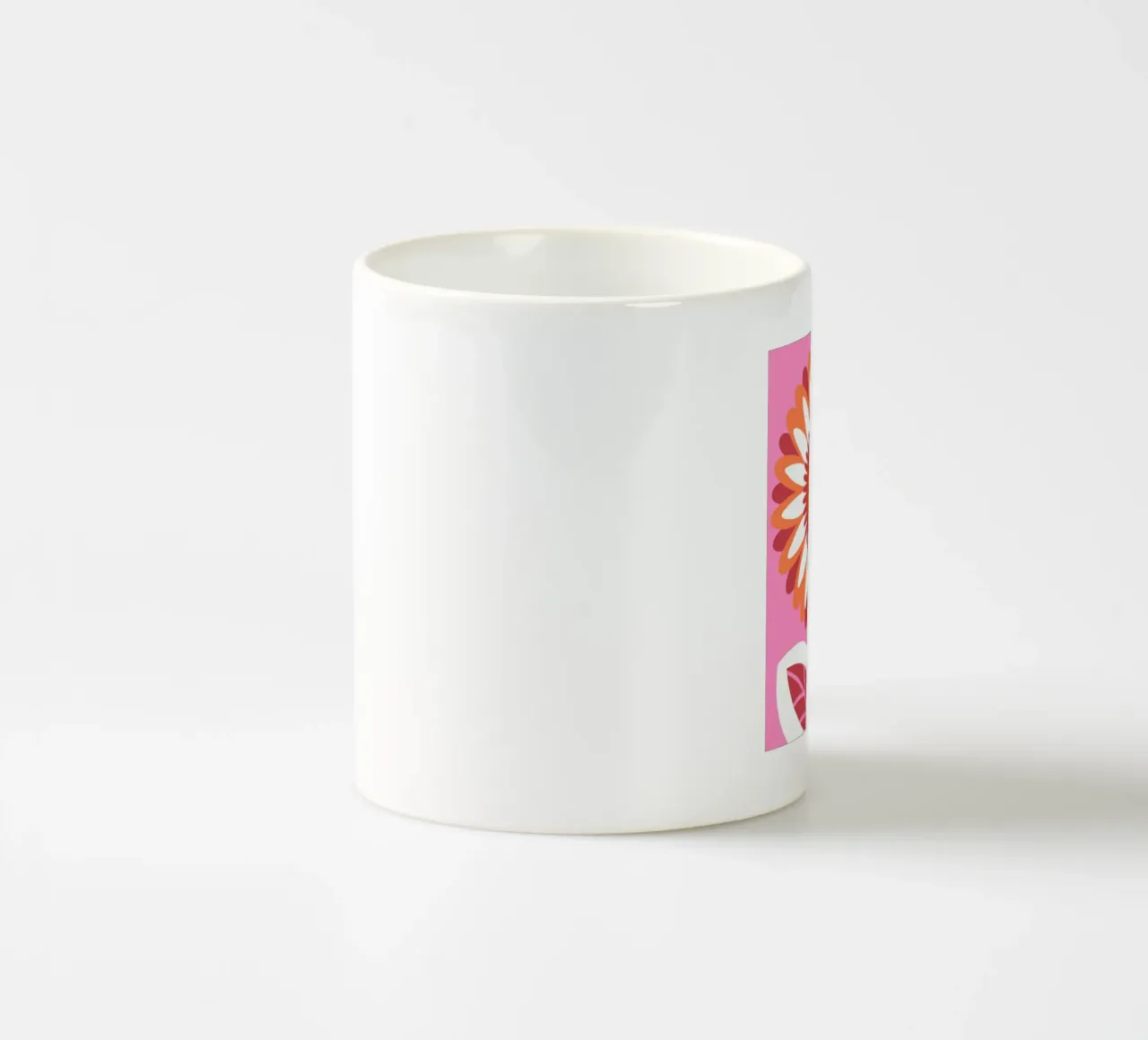Girasoli in vaso tazza in ceramica da FLOWER PLACE SHOP