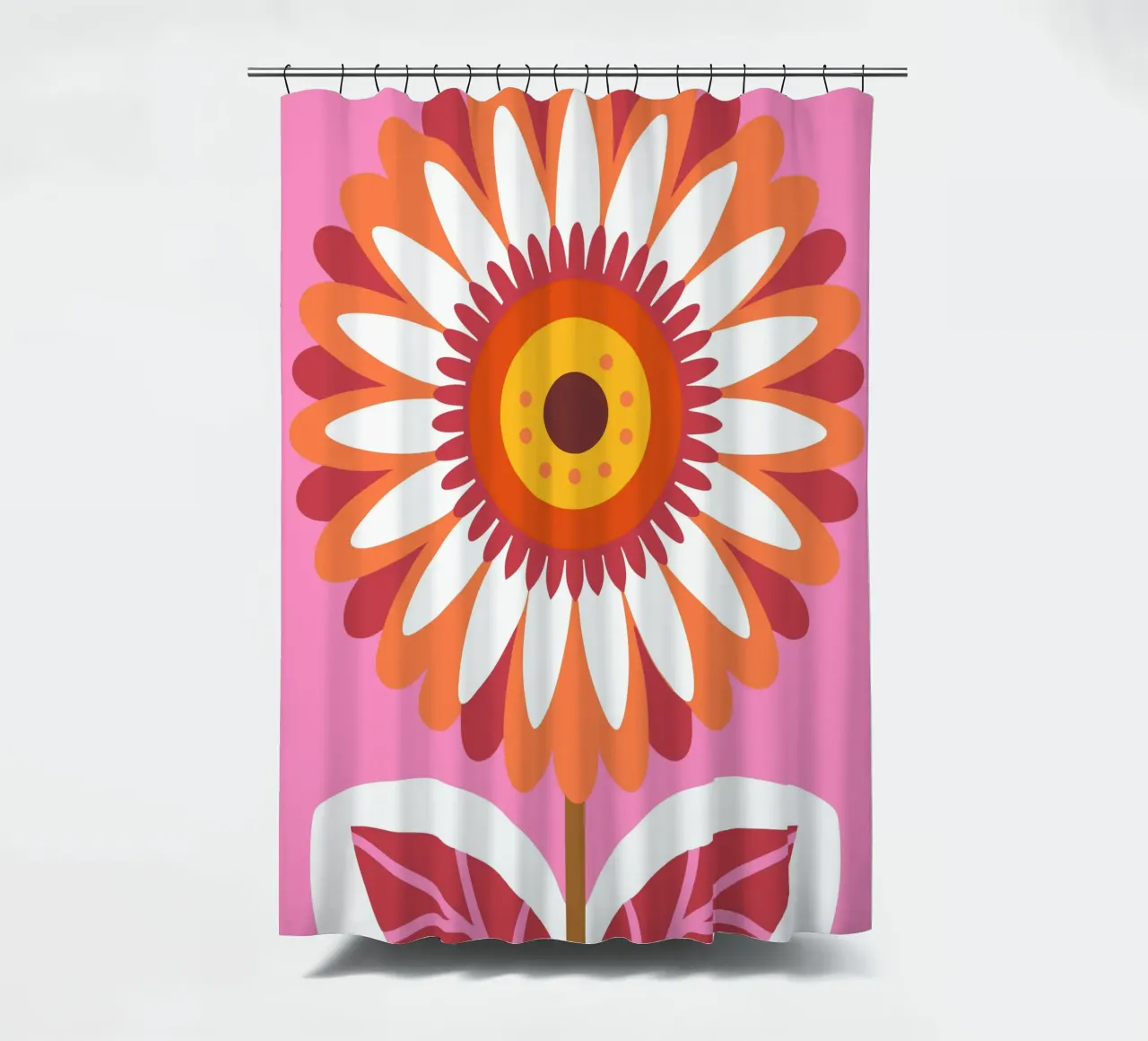 Sonnenblumen in einer Vase Duschvorhang von FLOWER PLACE SHOP