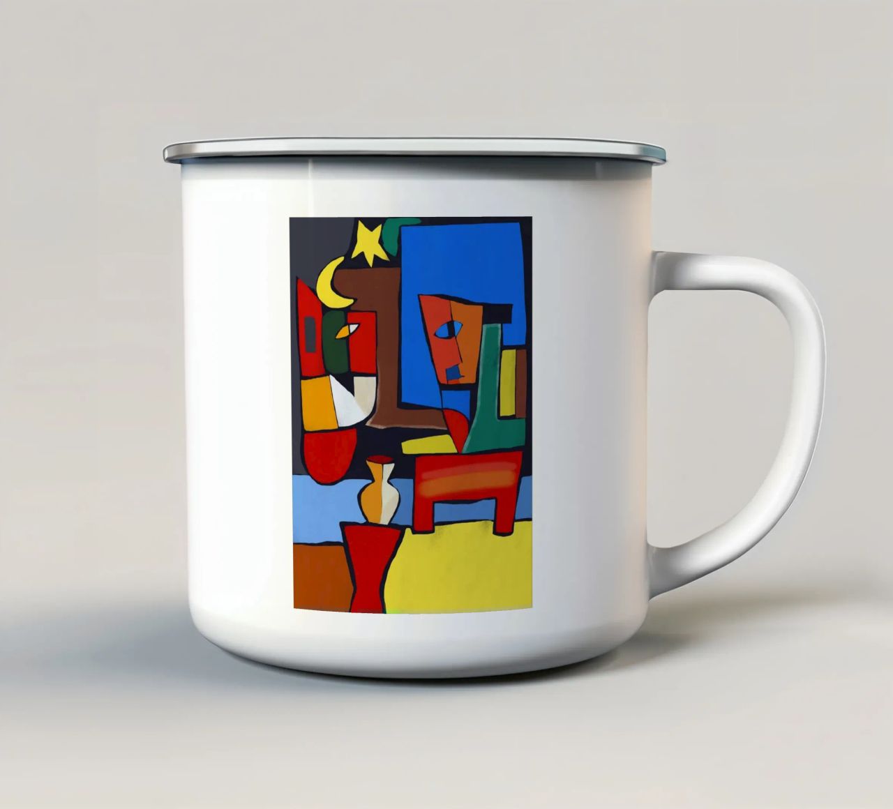 Interni bohémien tazza in smalto da Little Dean