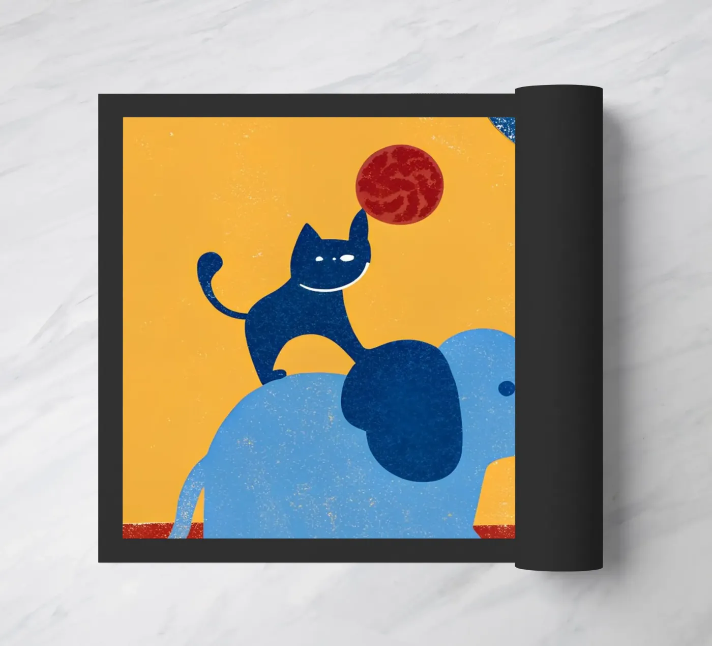 Elephant and Cat zerbino da THE LATEST SHOP