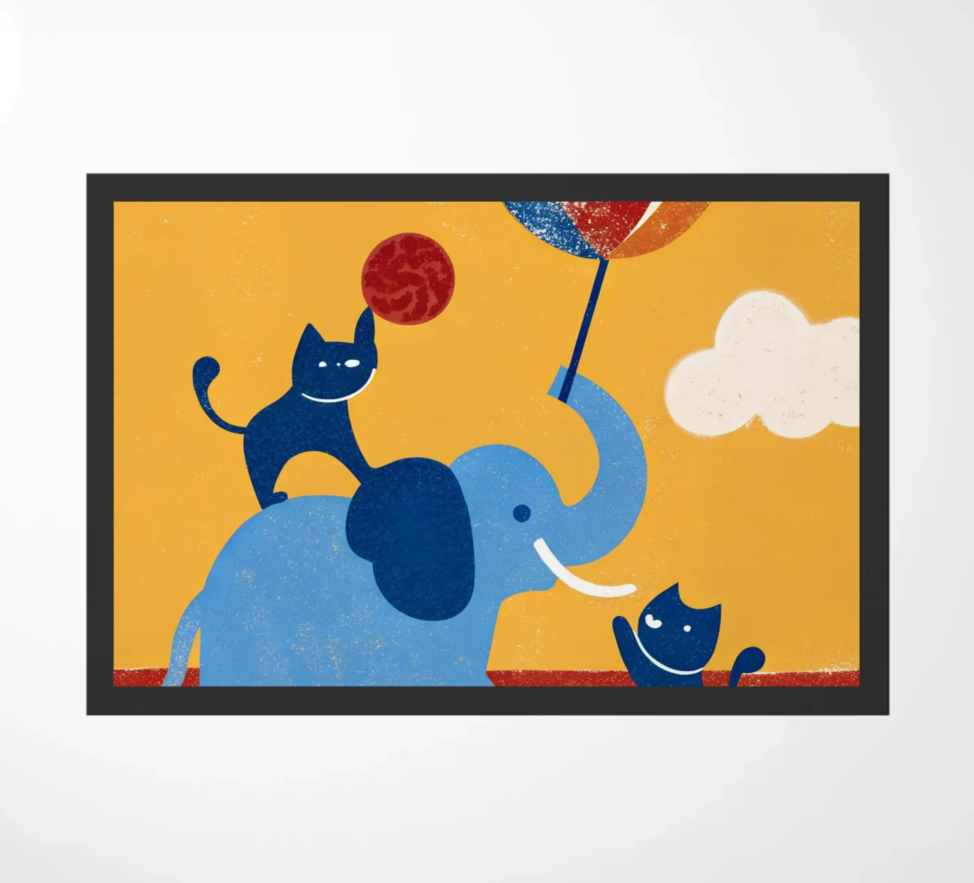 Elephant and Cat zerbino da THE LATEST SHOP