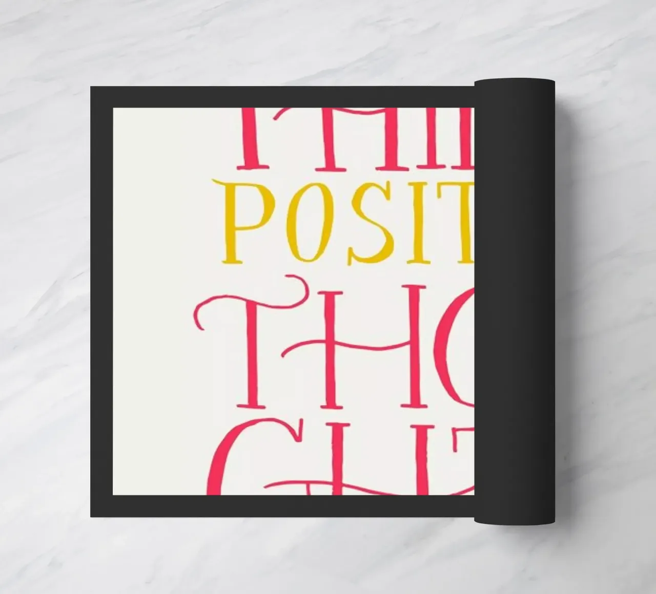 Think positive thoughts zerbino da Pure