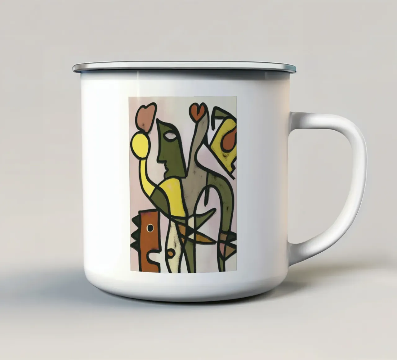 Il professionista di strada tazza in smalto da Little Dean
