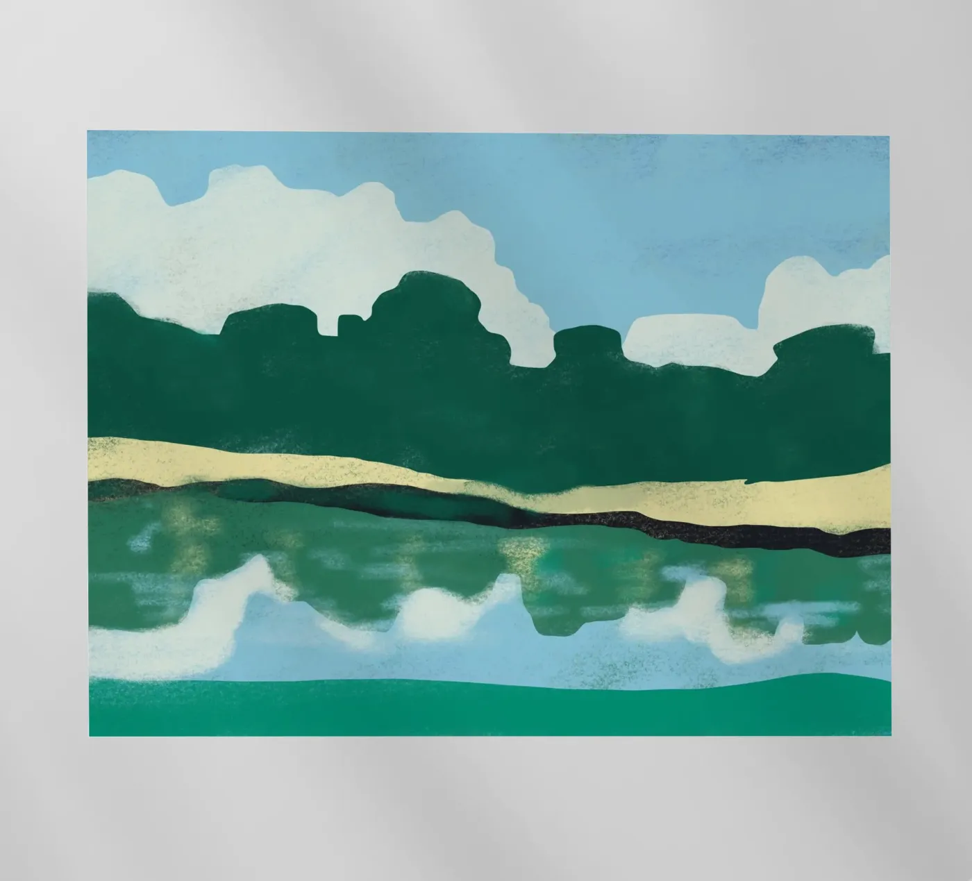 Zomerreflectie backlit folie van Little Dean