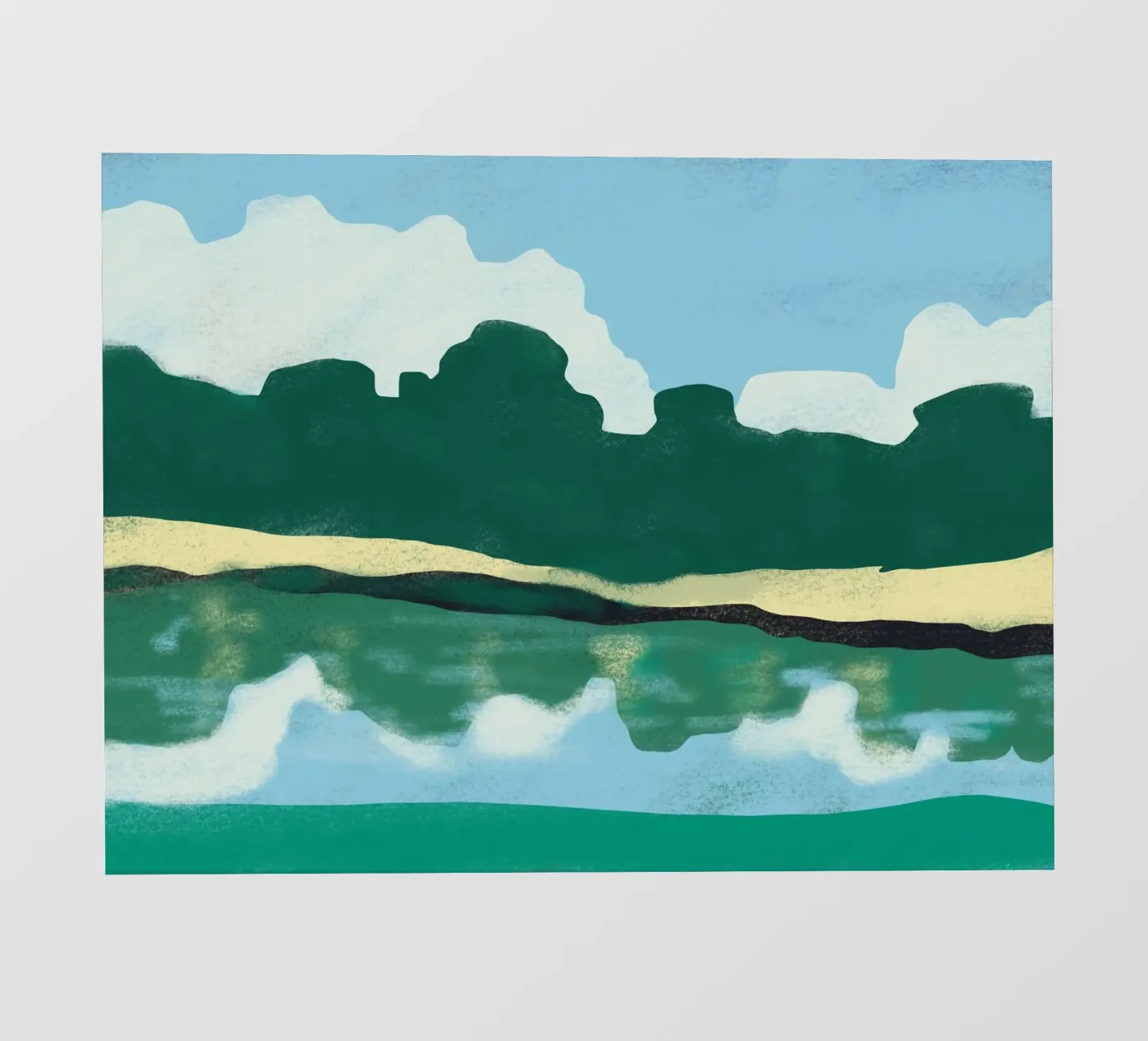 Zomerreflectie backlit folie van Little Dean