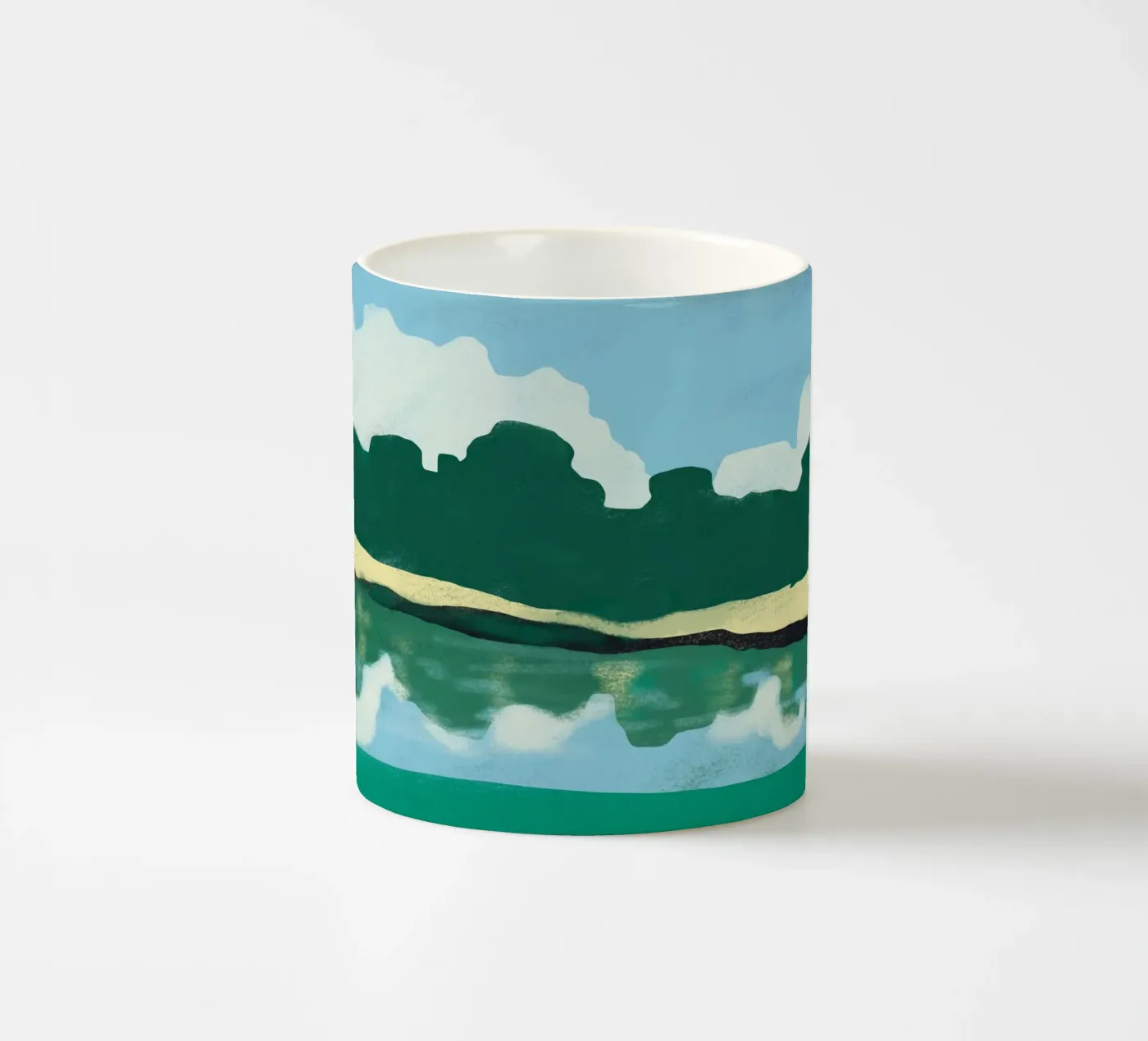 Reflexion über den Sommer Keramik Tasse von Little Dean