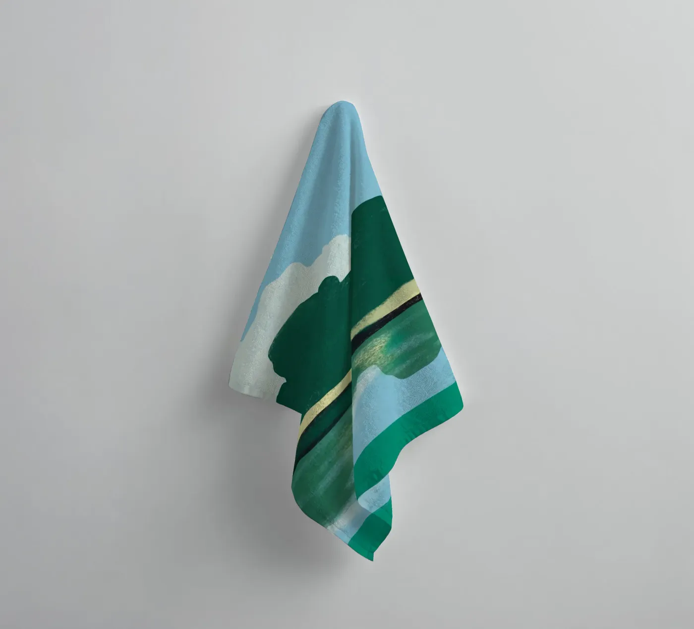 Summer reflection towel by Little Dean