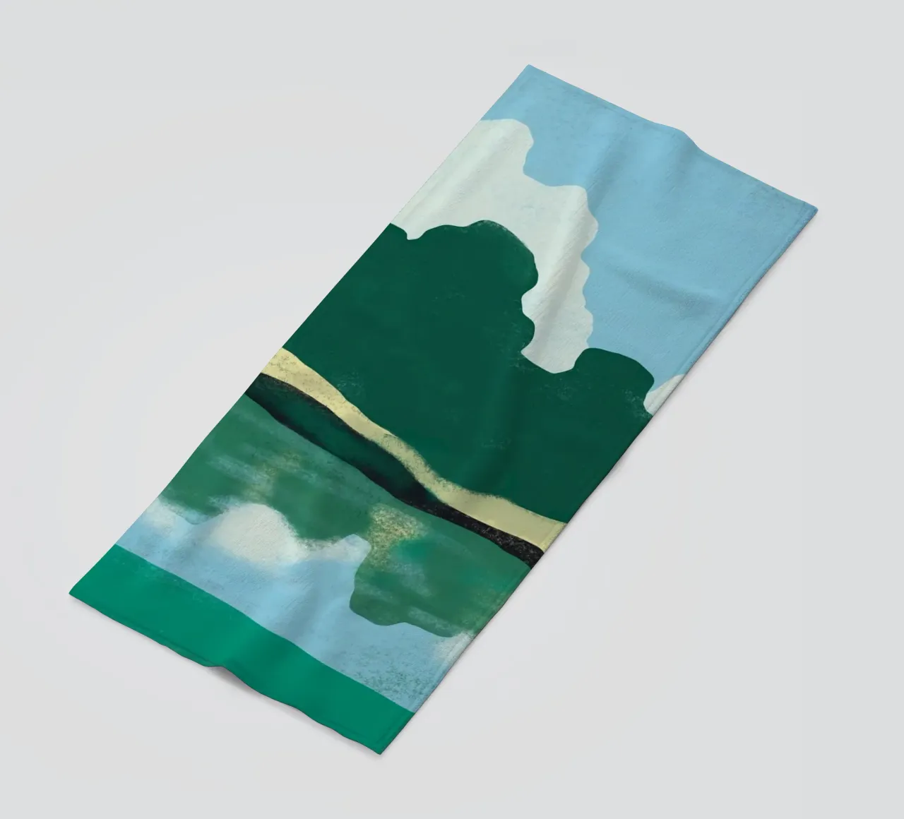 Riflessione estiva telo mare da Little Dean