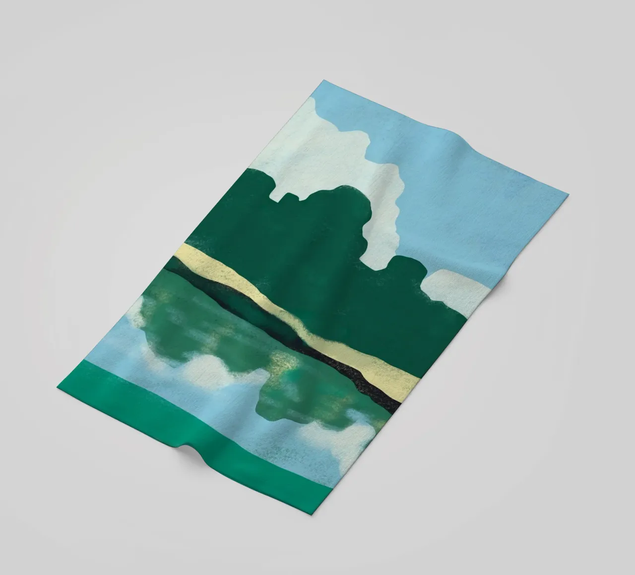 Riflessione estiva telo mare da Little Dean