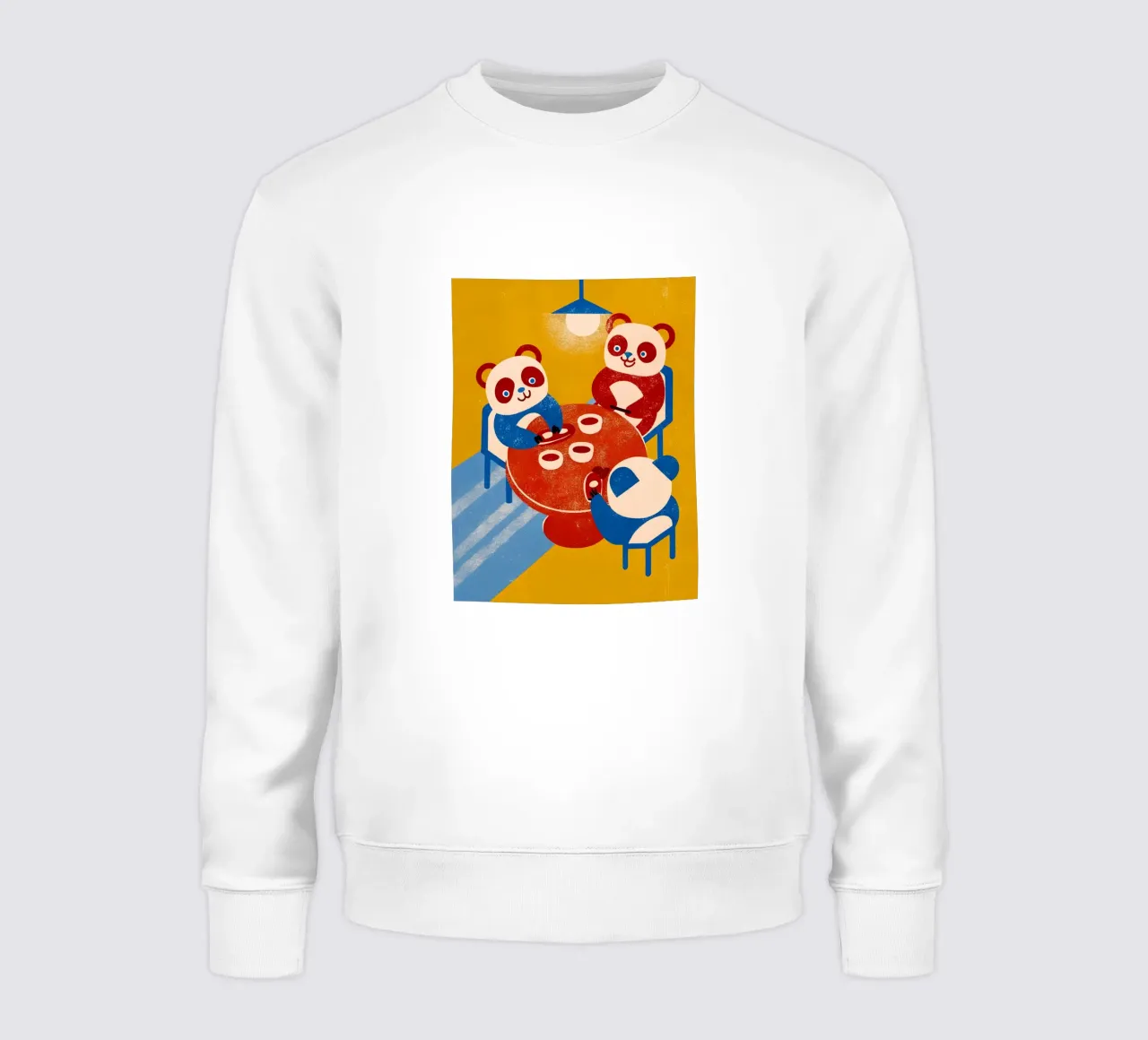 Panda seduto e rilassato felpa da THE LATEST SHOP