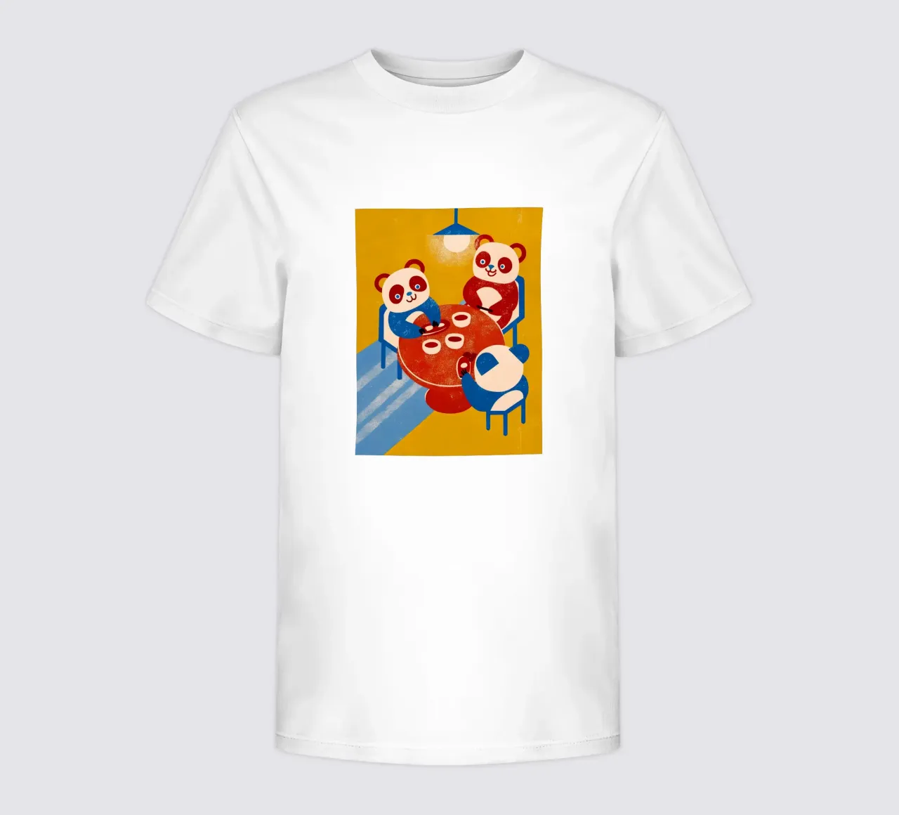 Panda sitzend entspannen Kinder T-Shirt von THE LATEST SHOP