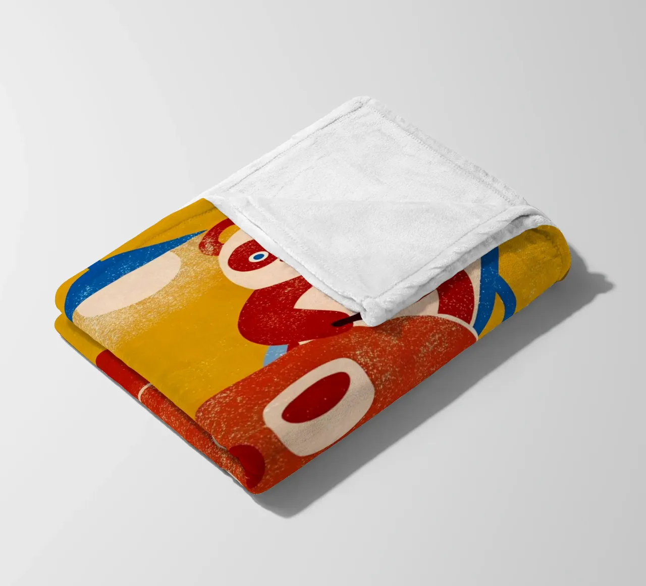 Panda seduto e rilassato coperta in pile da THE LATEST SHOP