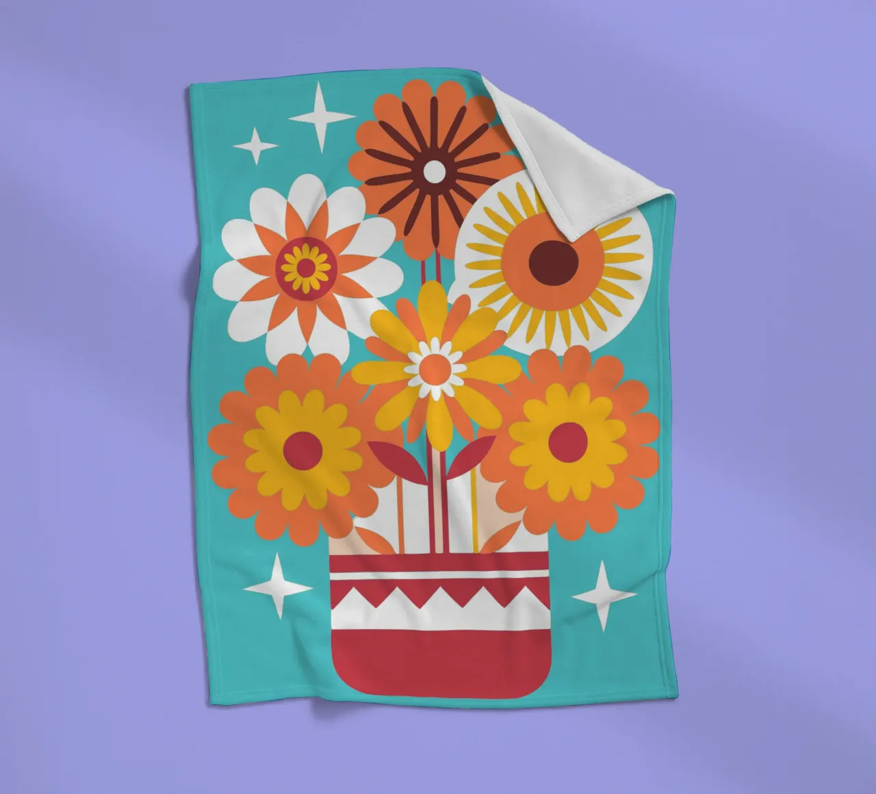 Fiori in vaso coperta in pile da FLOWER PLACE SHOP