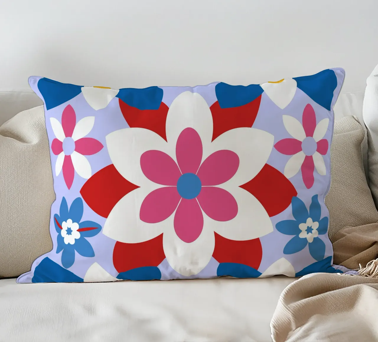 Bellissimo fiore Pettern cuscino da FLOWER PLACE SHOP