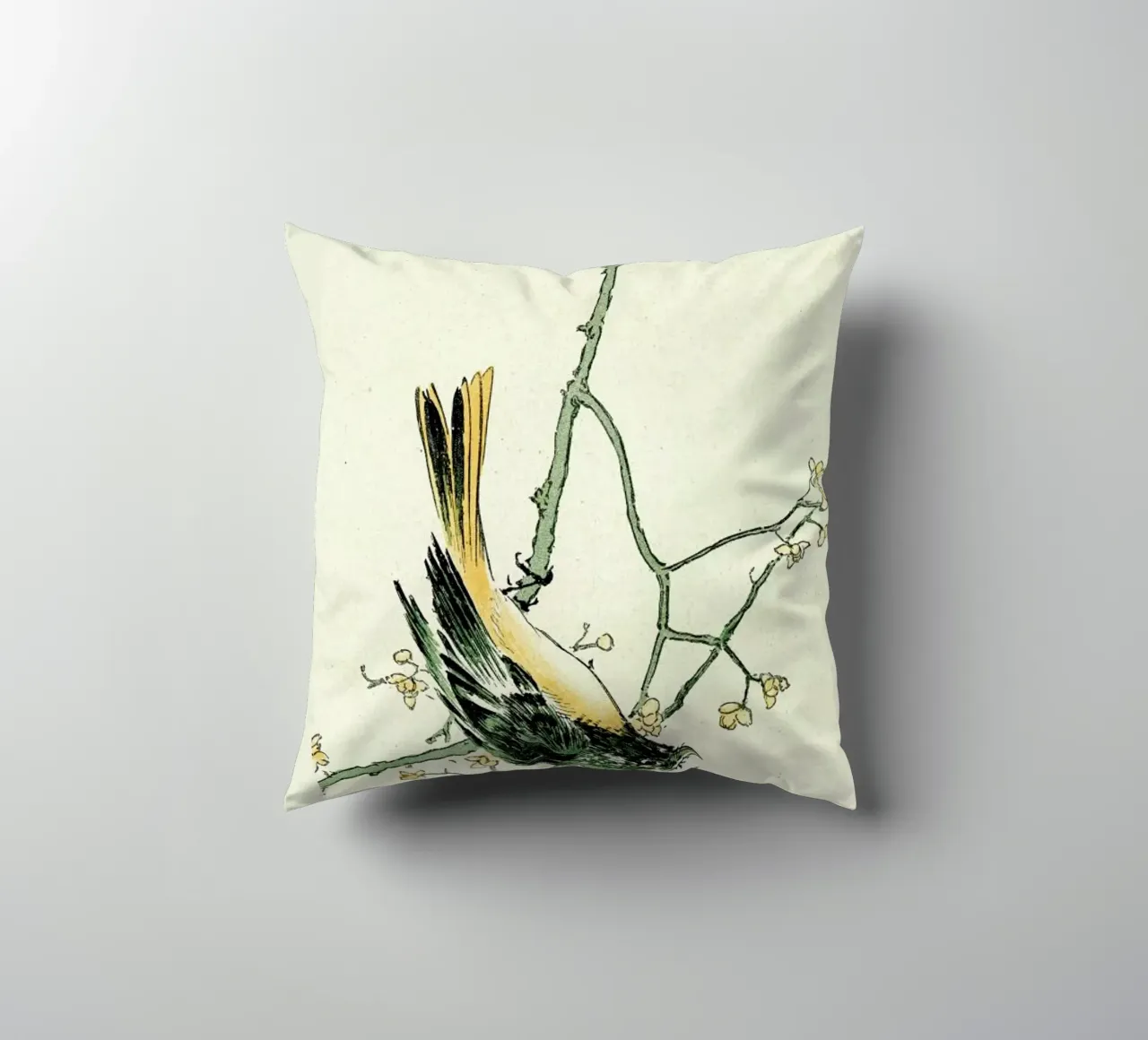 Ruticilla Aurorea cuscino da Vintage by JUNIQE