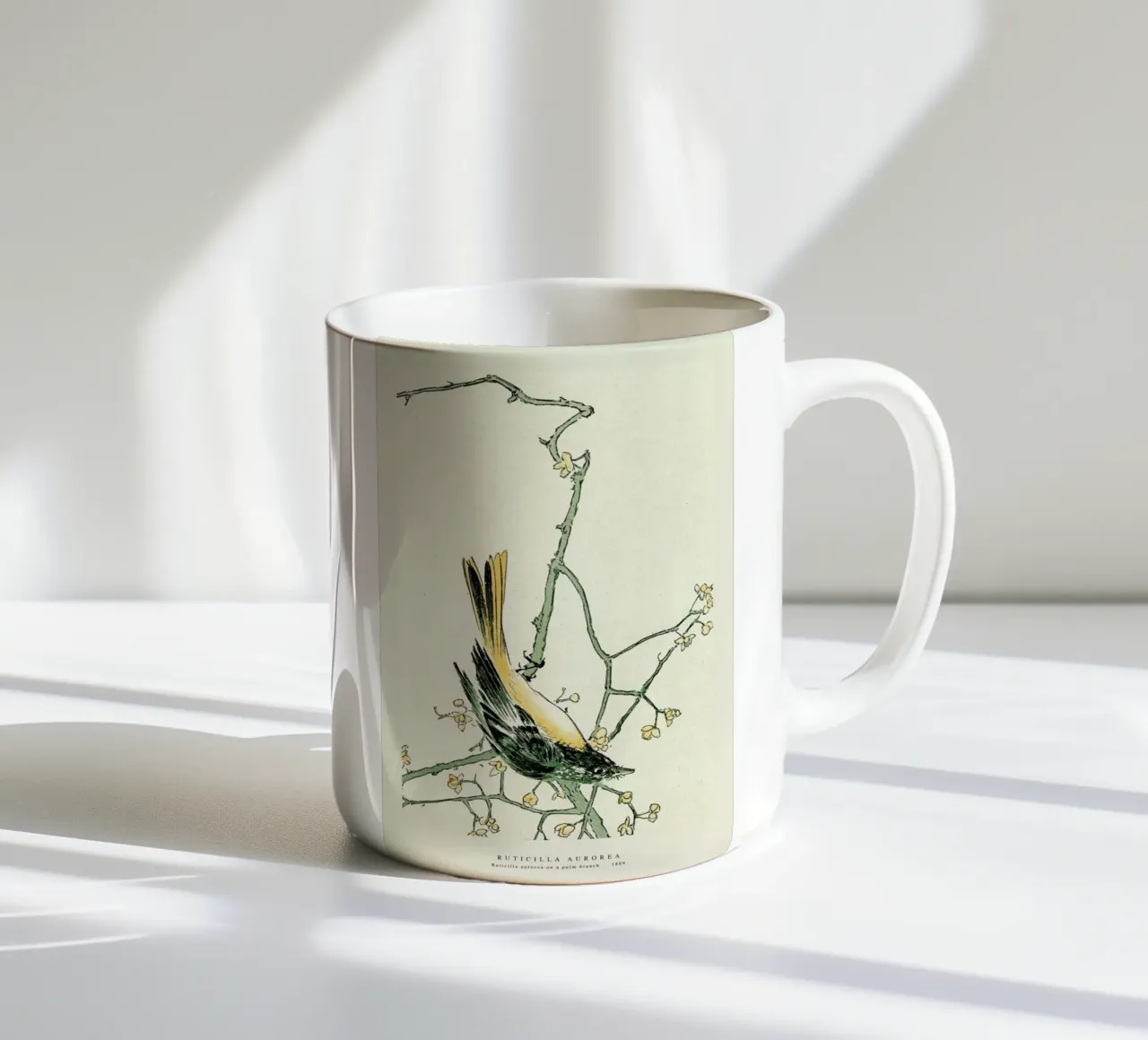 Ruticilla Aurorea tazza in ceramica da Vintage by JUNIQE
