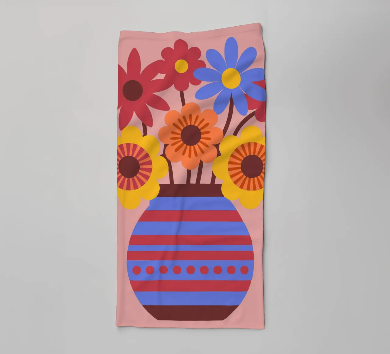 Fiori in vaso asciugamano da bagno da FLOWER PLACE SHOP