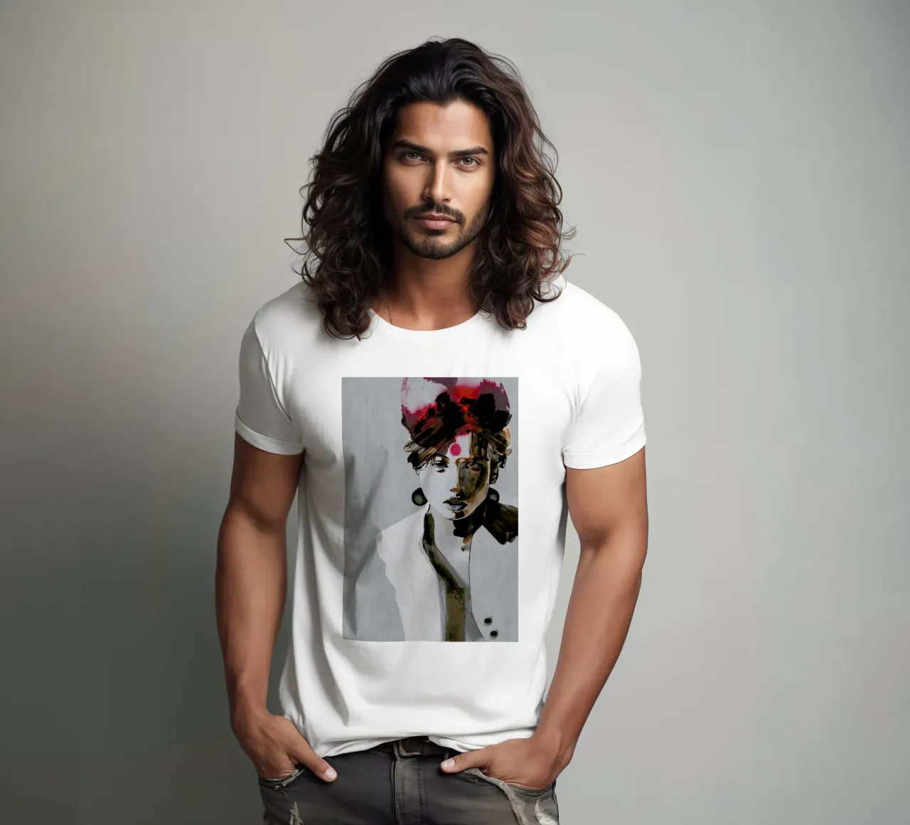 IndianGrace T-Shirt von Alex Egea