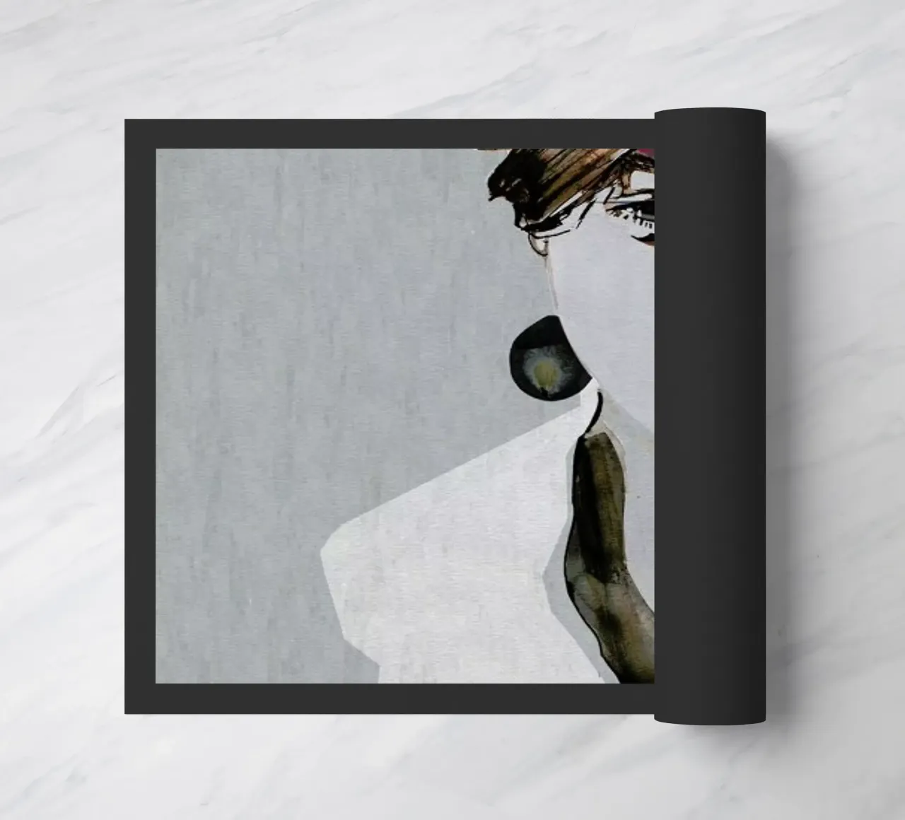 IndianGrace doormat by Alex Egea