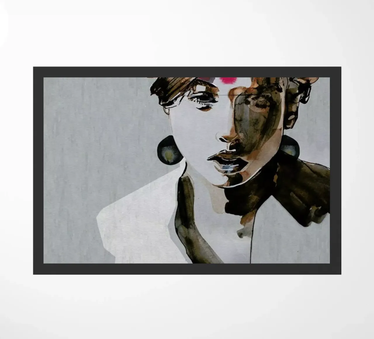 IndianGrace doormat by Alex Egea