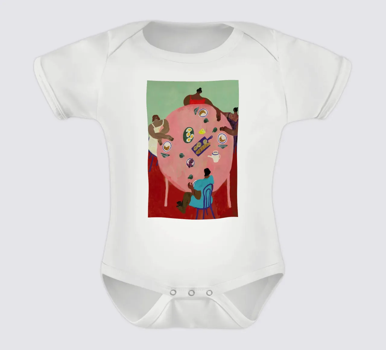 Breakfast Table body bébé de Nudes and Croissants